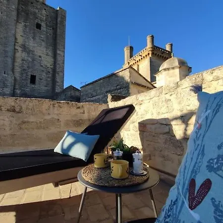 Centre Historique, Terrasse Privative Panoramique 위제